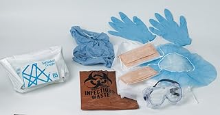 safety goggles nitrile gloves